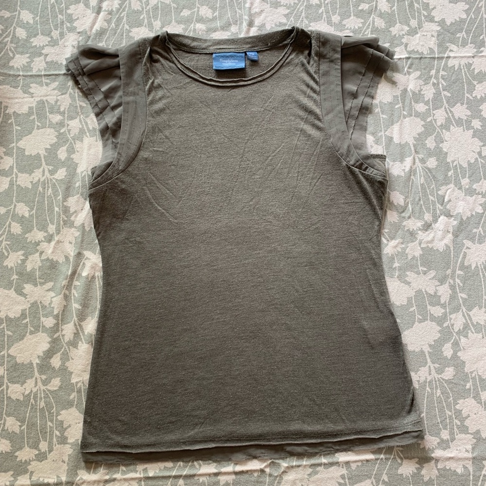 VeraWang Gray Blouse